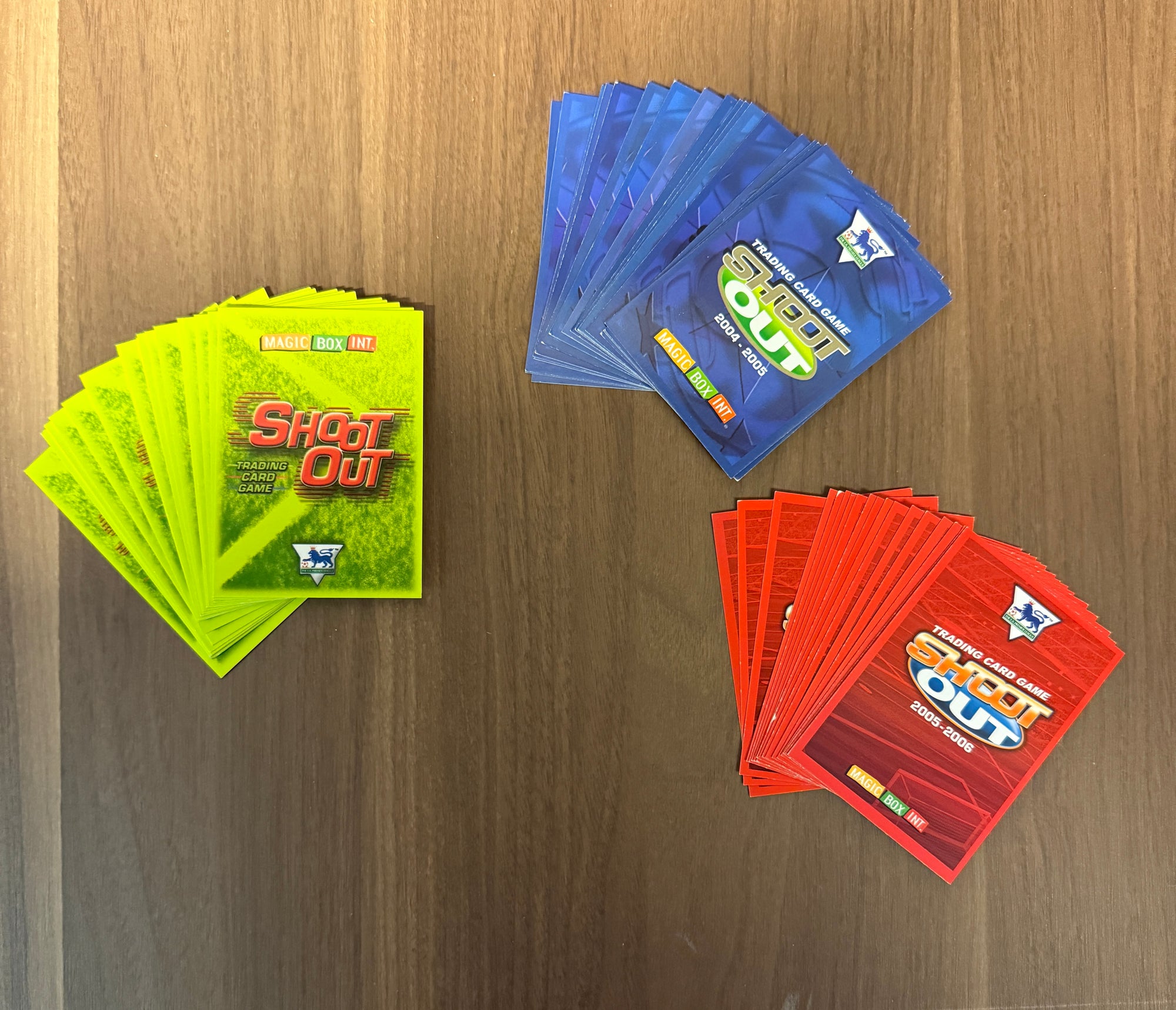 BLACKBURN ROVERS - LOT - SHOOT OUT - 3 ÅRGANGER