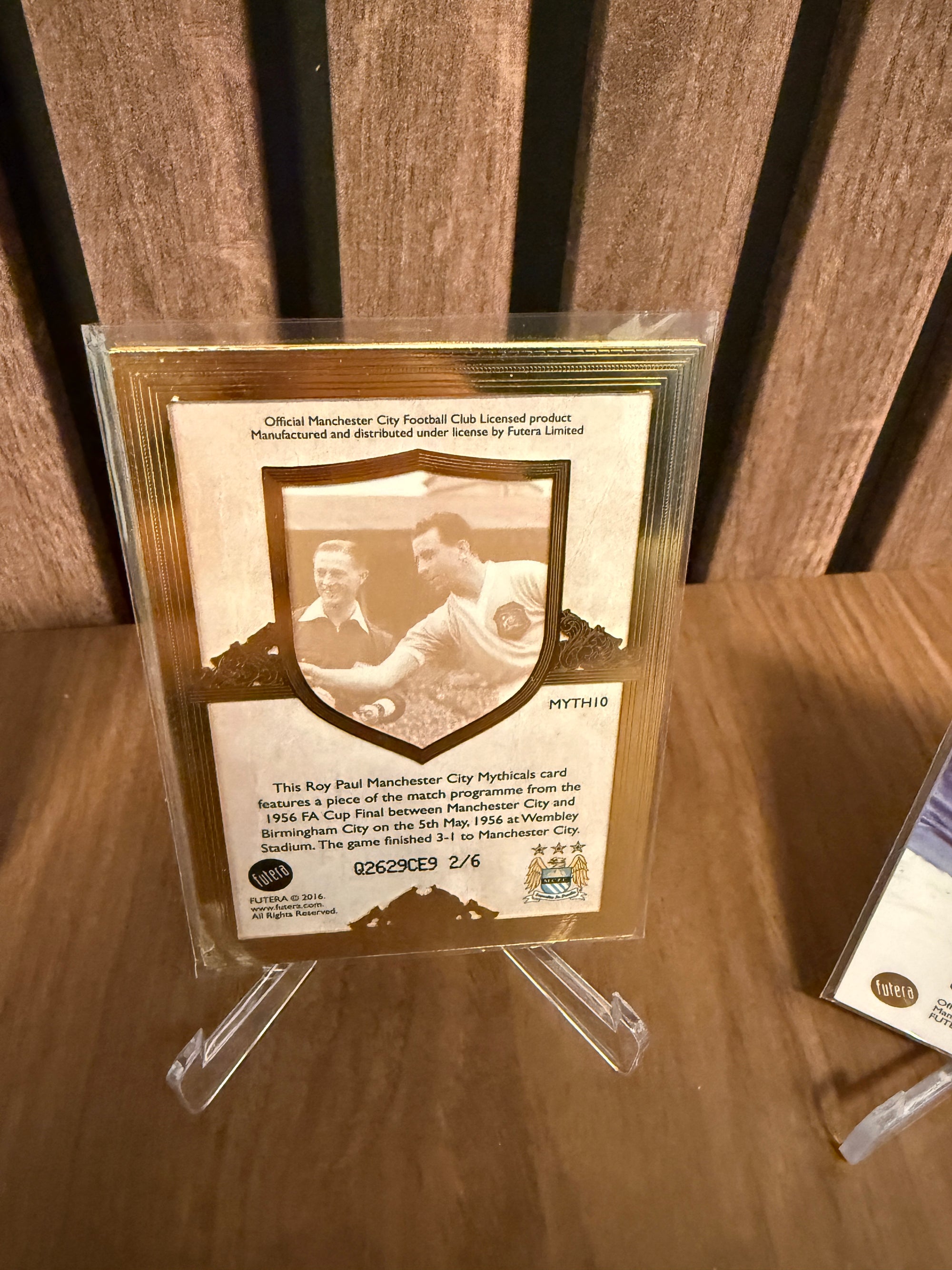 MANCHESTER CITY - "HIGH-END" FUTERA LOT - 3 NUMMERERTE KORT