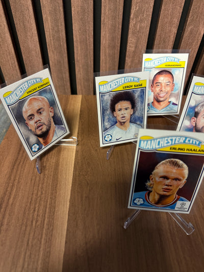 MANCHESTER CITY - LOT - TOPPS LIVING