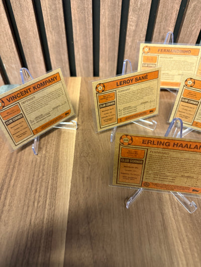 MANCHESTER CITY - LOT - TOPPS LIVING