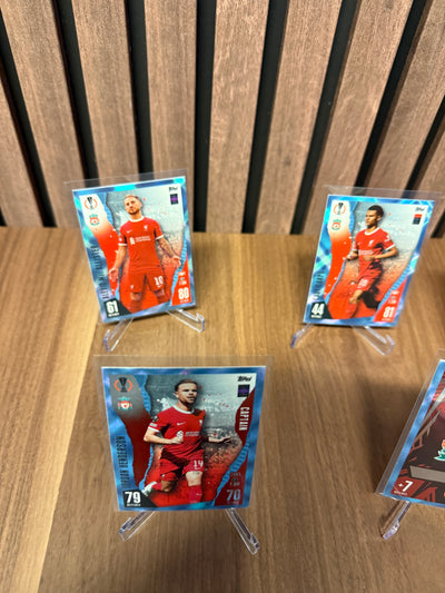 LIVERPOOL - LOT - MATCH ATTAX CRYSTAL - 5 KORT
