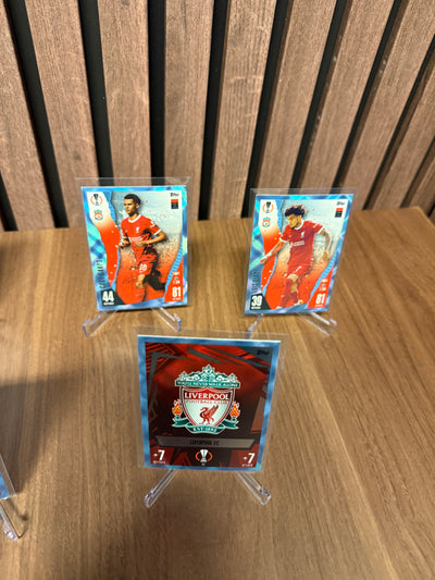 LIVERPOOL - LOT - MATCH ATTAX CRYSTAL - 5 KORT