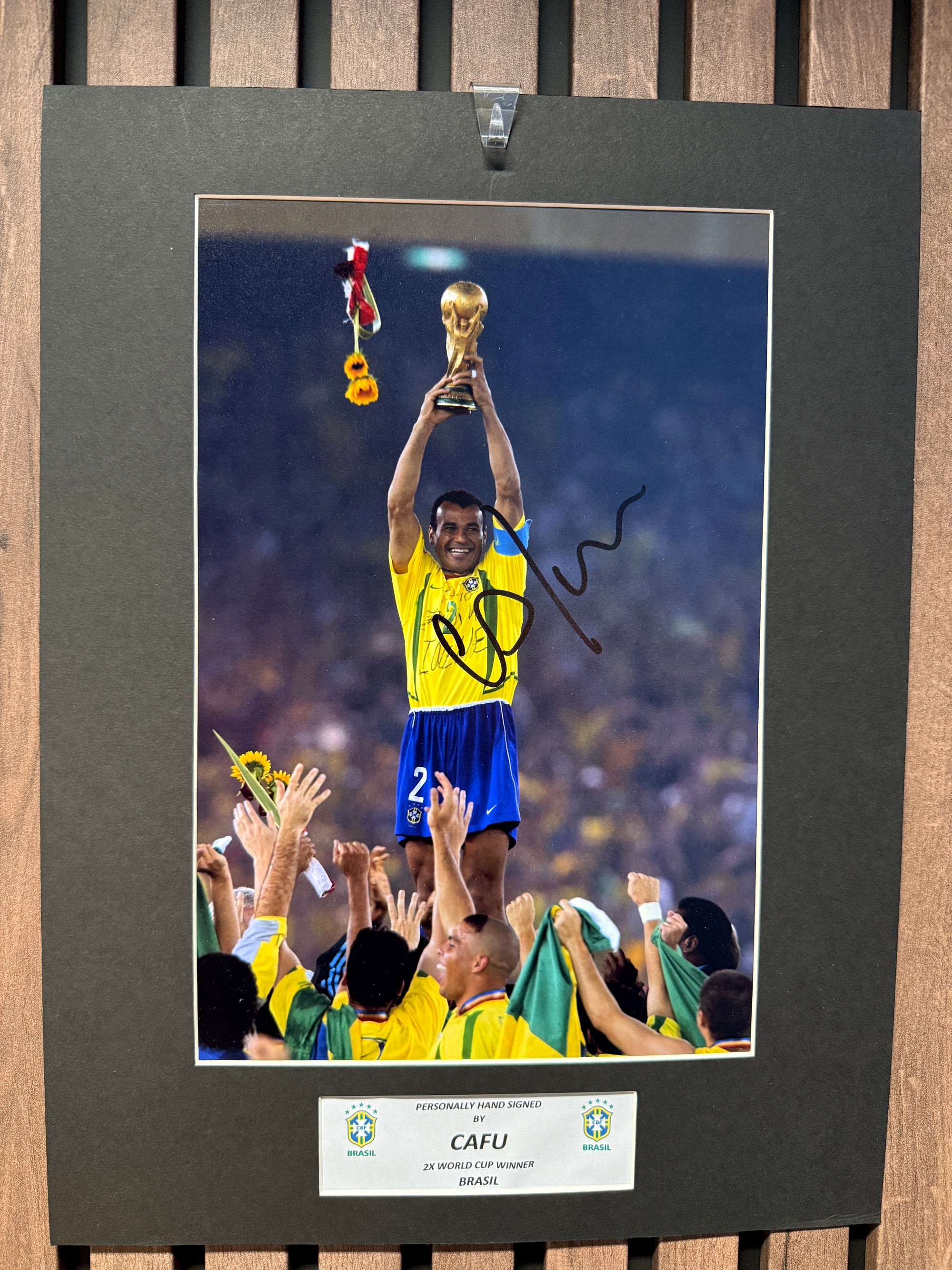 CAFU - SIGNERT BILDE MED EKTEHETSBEVIS/COA