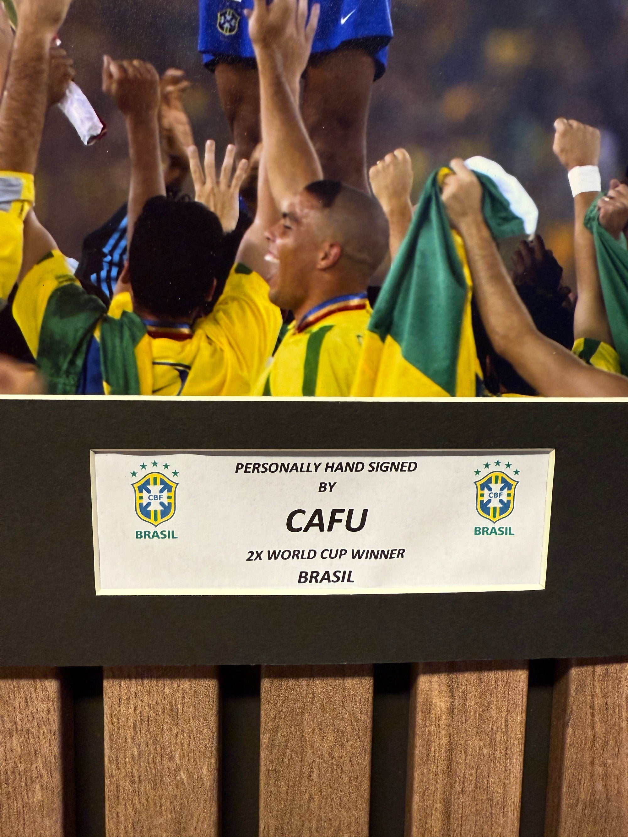 CAFU - SIGNERT BILDE MED EKTEHETSBEVIS/COA