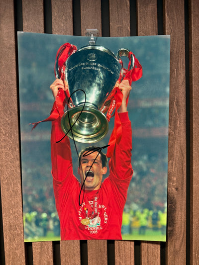 JAMIE CARRAGHER - SIGNERT BILDE MED EKTEHETSBEVIS/COA