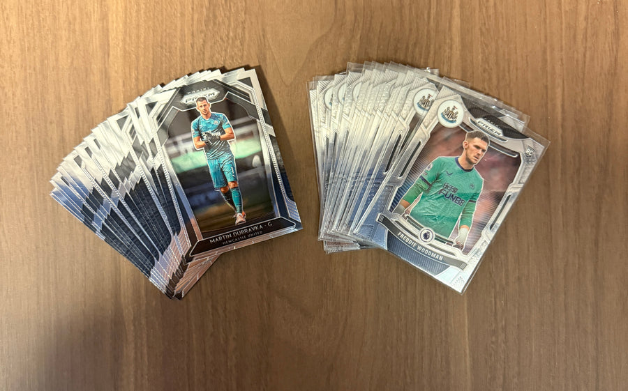 NEWCASTLE UNITED - LOT - PANINI PRIZM 2020/21 & 2021/22