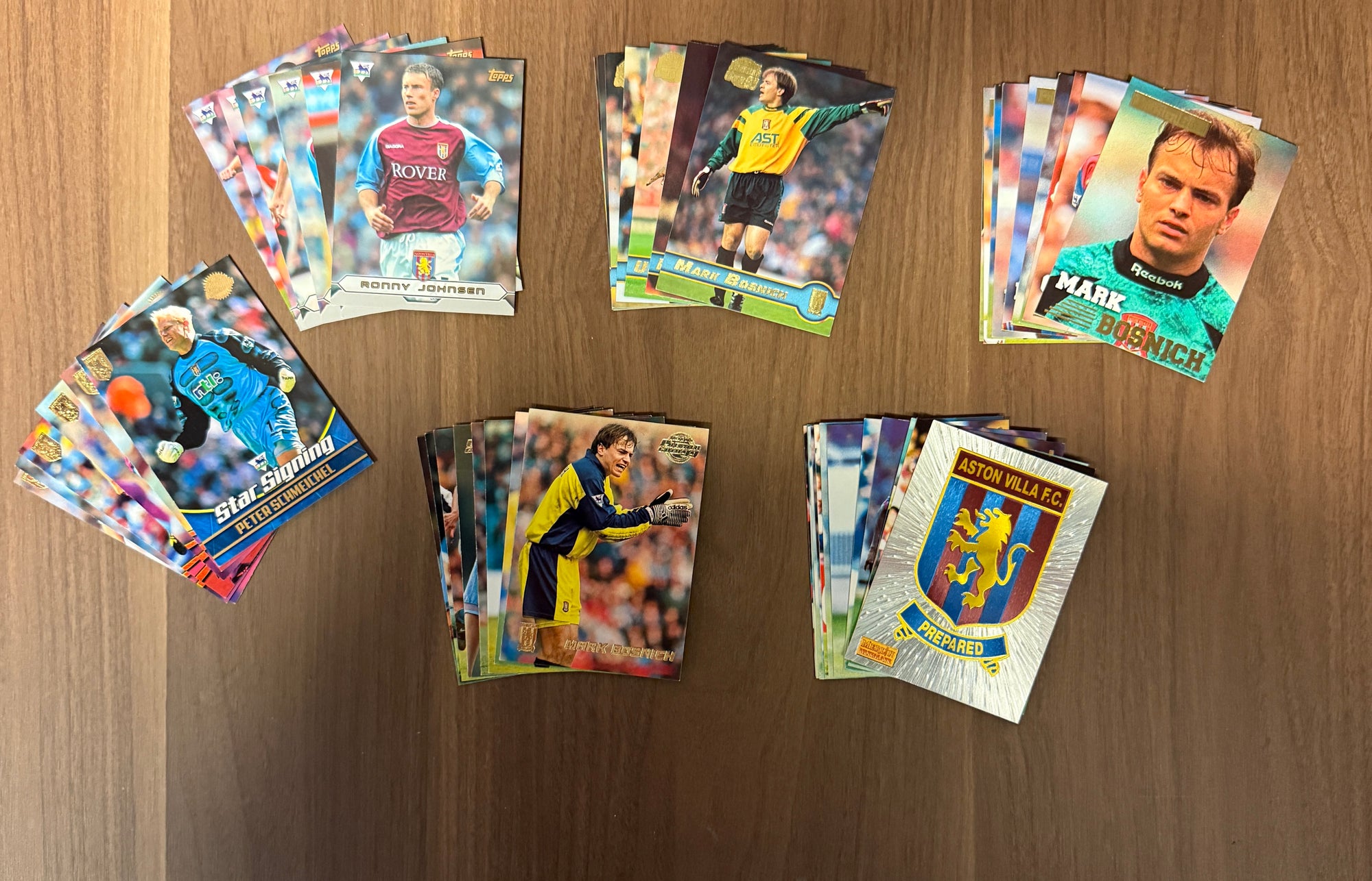 ASTON VILLA - LOT - MERLIN/PREMIER GOLD - 6 ÅRGANGER