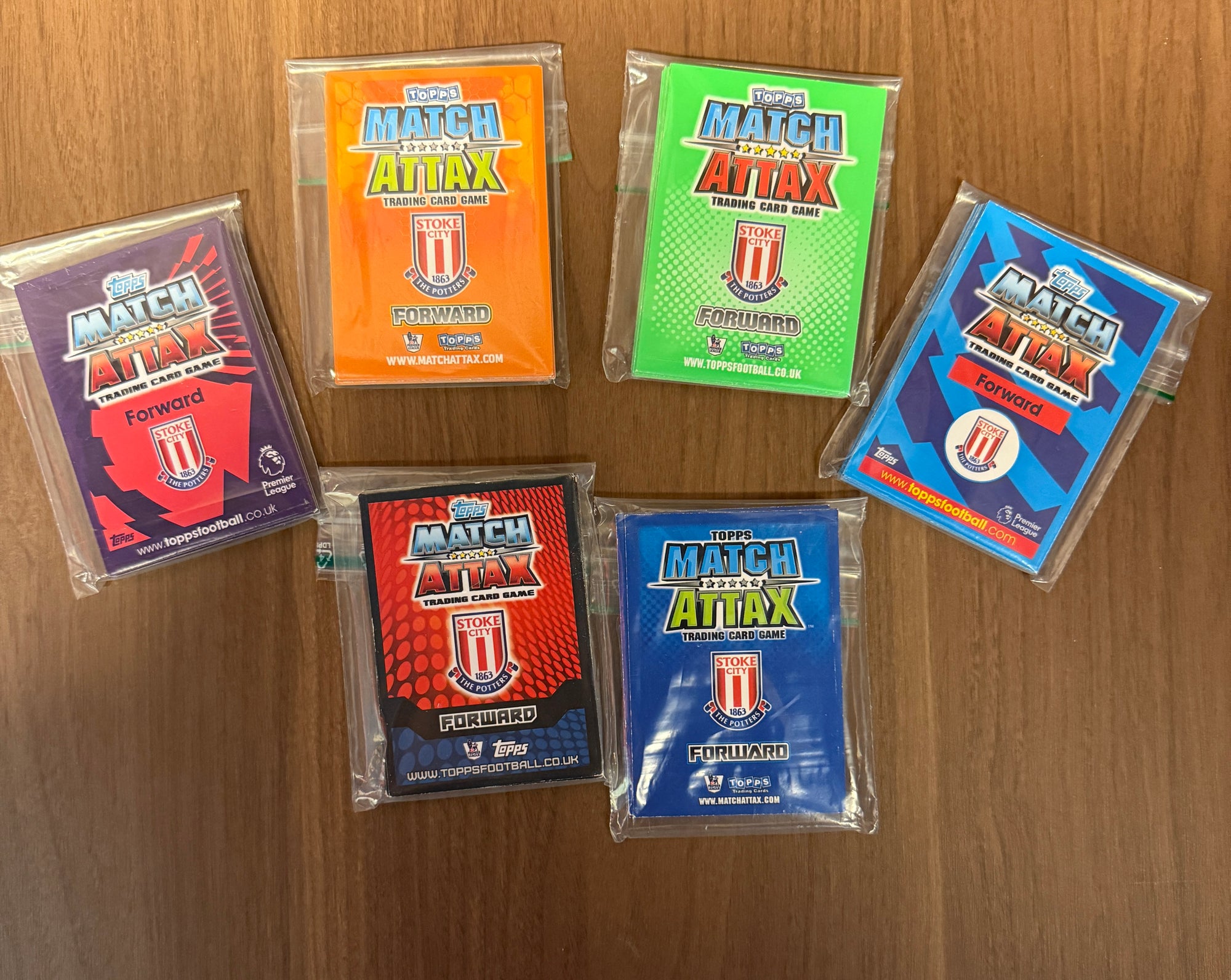 STOKE CITY - LAGSETT - MATCH ATTAX - 6 LAGSETT