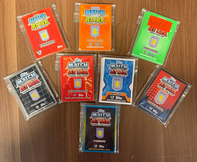 ASTON VILLA - LOT - MATCH ATTAX - 8 LAGSETT