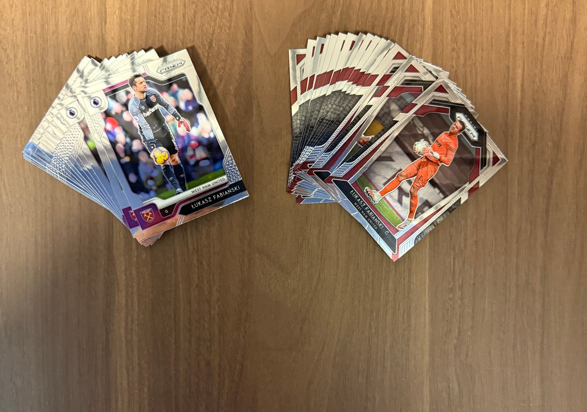WEST HAM UNITED - LOT - PRIZM - 2 ÅRGANGER