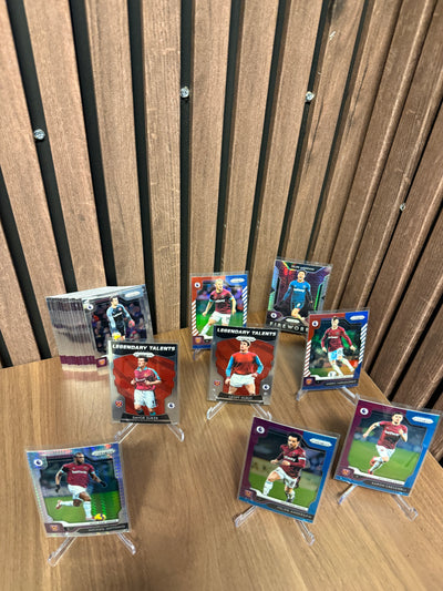 WEST HAM UNITED - LOT - PRIZM 2019/20 - PARALLELL, INSERTS & LAGSETT