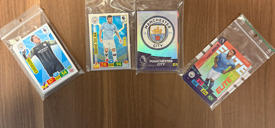 MANCHESTER CITY - LOT - PREMIER LEAGUE - 4 LAGSETT