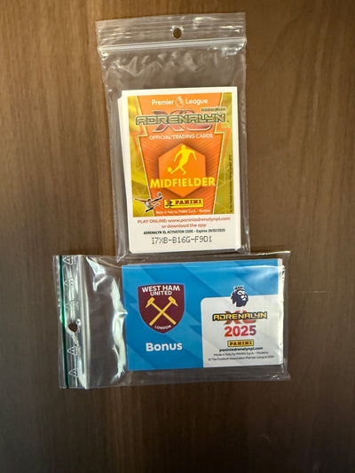 WEST HAM UNITED - LOT - 2 PREMIER LEAGUE LAGSETT 2019/20 X 2025