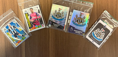 NEWCASTLE UNITED - LOT - PREMIER LEAGUE - 5 LAGSETT