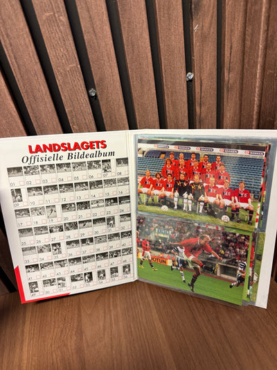 NORGE - LANDSLAGETS OFFISIELLE BILDEALBUM - 32/120 BILDER