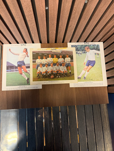 TOTTENHAM HOTSPUR - LOT - TyPHOO TEA - 3 KORT