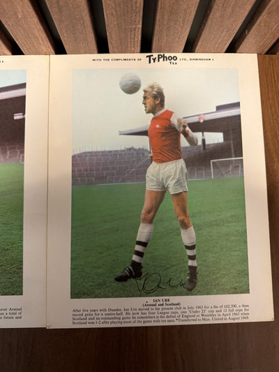 ARSENAL - LOT - TyPHOO TEA - 2 KORT
