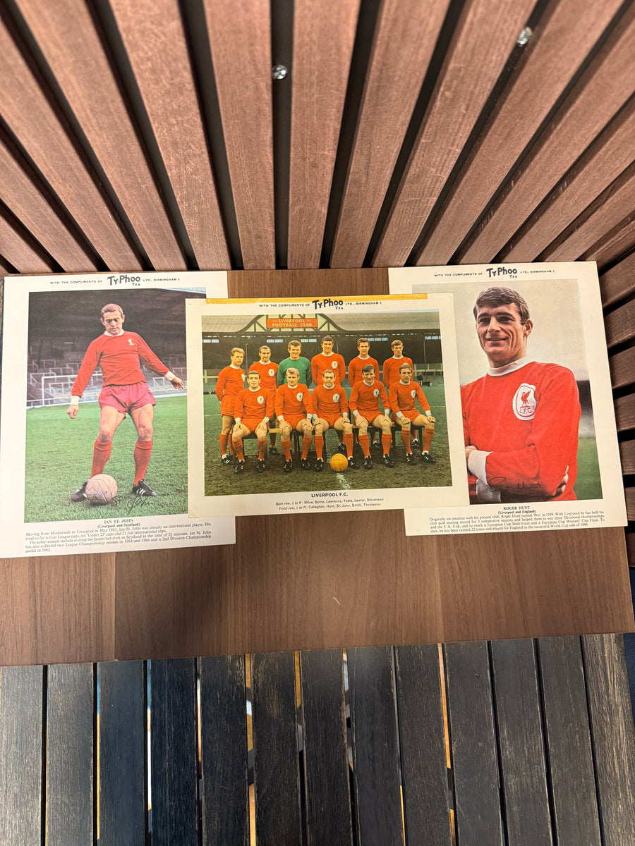 LIVERPOOL - LOT - TyPHOO TEA - 3 KORT