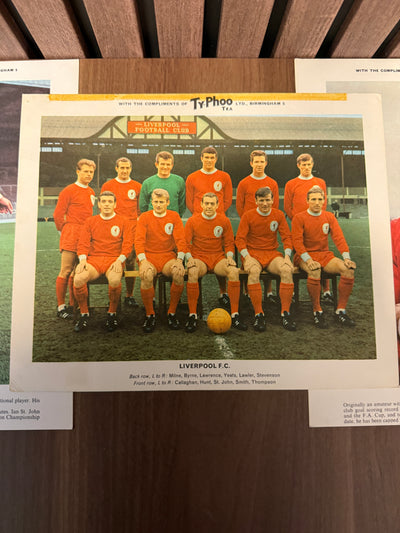 LIVERPOOL - LOT - TyPHOO TEA - 3 KORT
