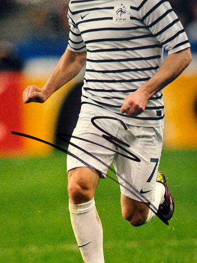 FRANCK RIBERY - SIGNERT BILDE MED EKTEHETSBEVIS/COA