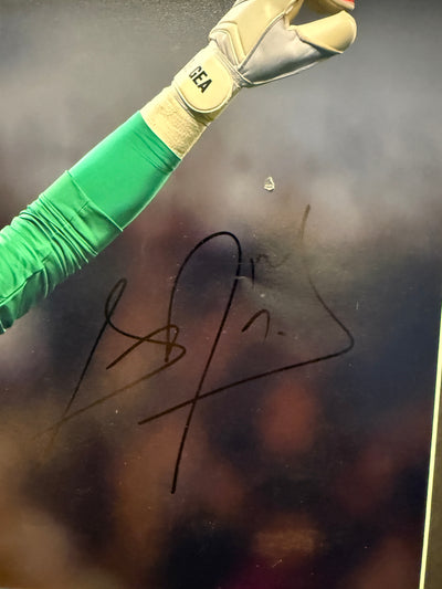 DAVID DE GEA - SIGNERT BILDE MED EKTEHETSBEVIS/COA