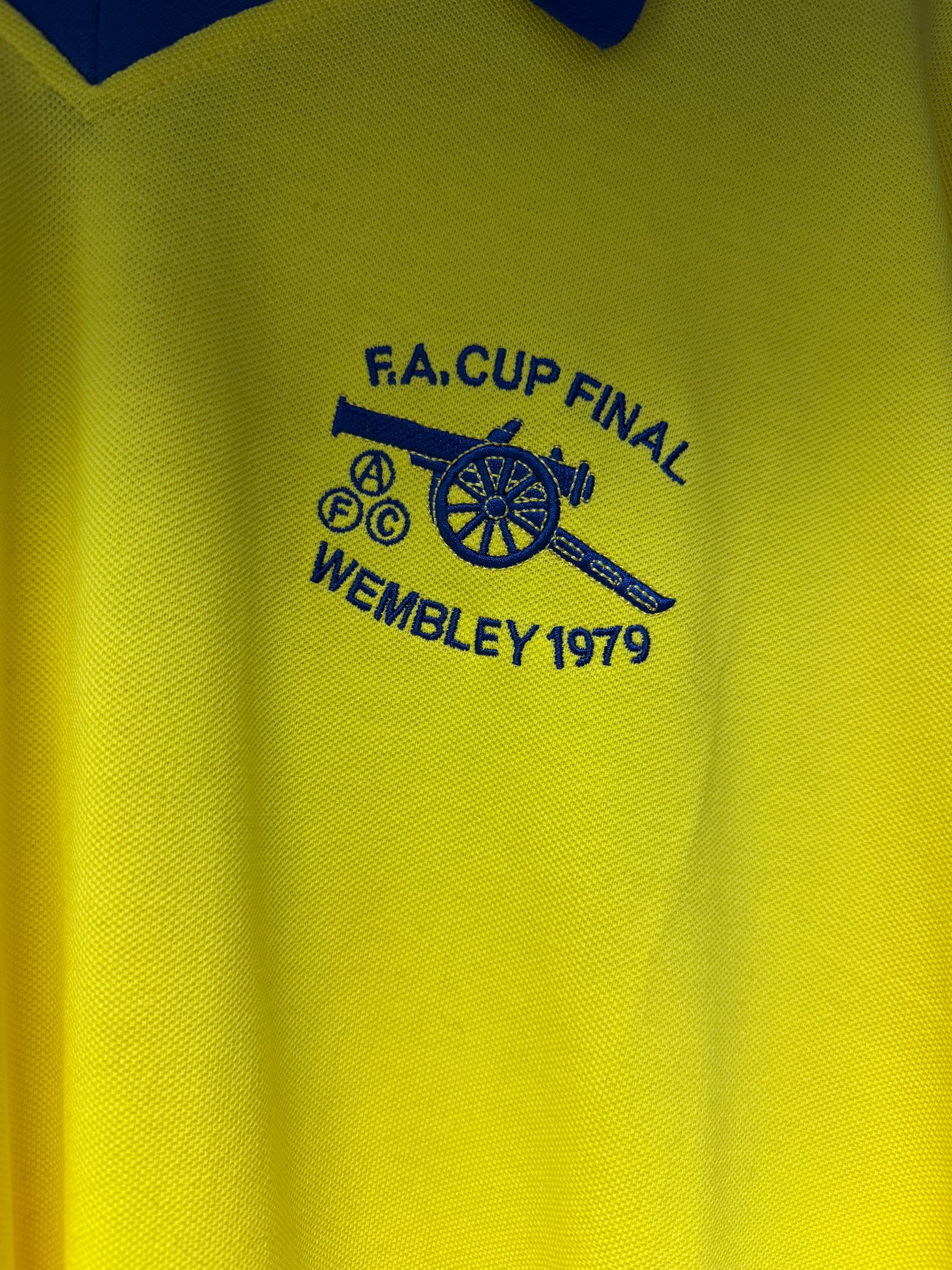 ARSENAL FOTBALLDRAKT FRA FA CUP 1979 - SCORE UP - "REMAKE"