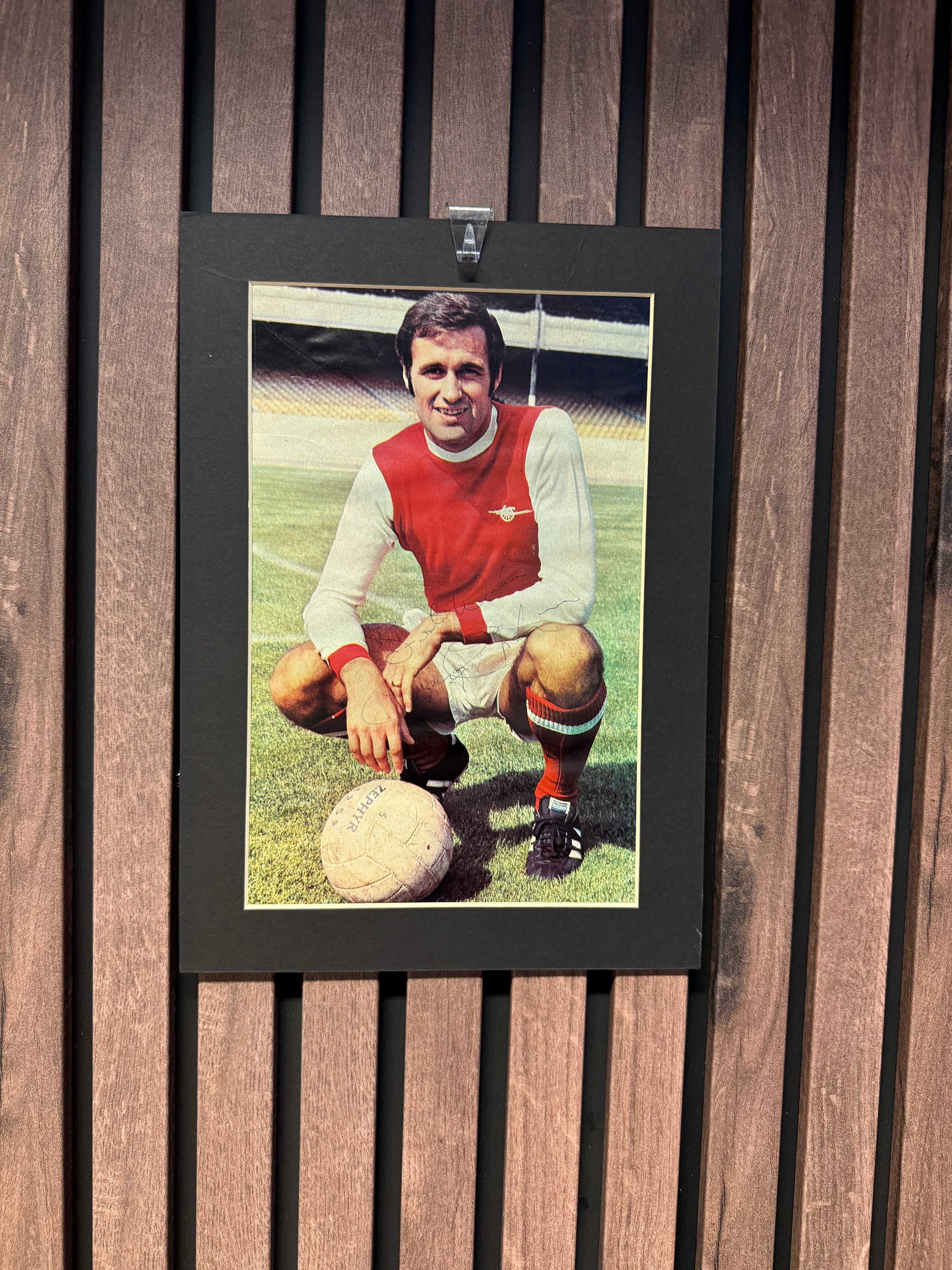 GEORGE GRAHAM - SIGNERT BILDE MED EKTEHETSBEVIS/COA