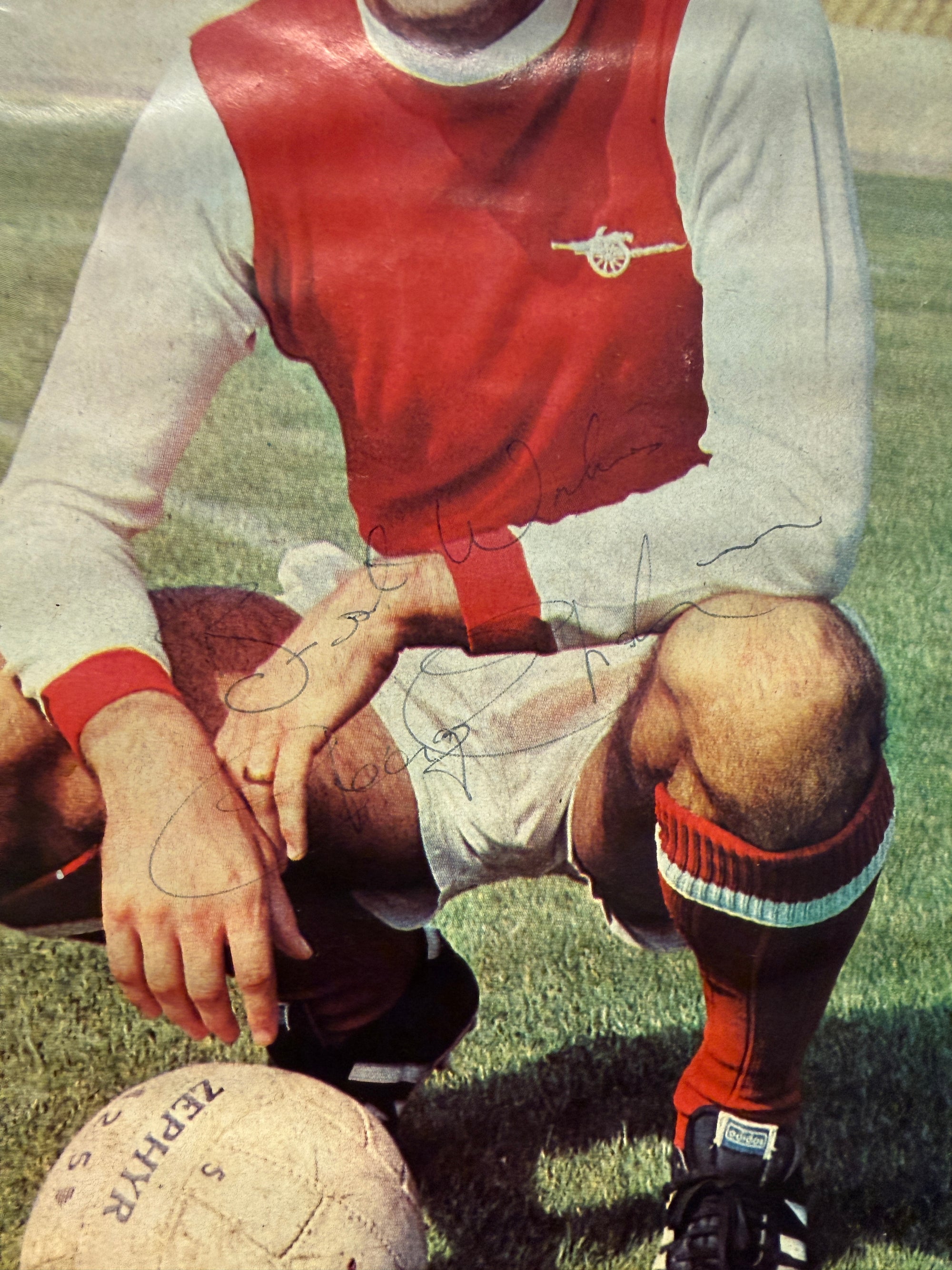 GEORGE GRAHAM - SIGNERT BILDE MED EKTEHETSBEVIS/COA