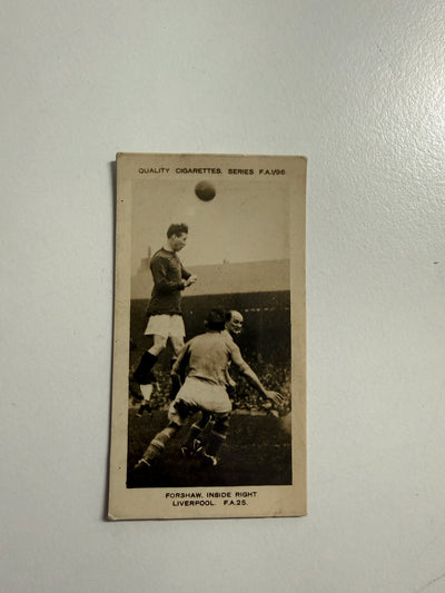 1922 - FORSHAW INSIDE RIGHT - LIVERPOOL - VINTAGEKORT