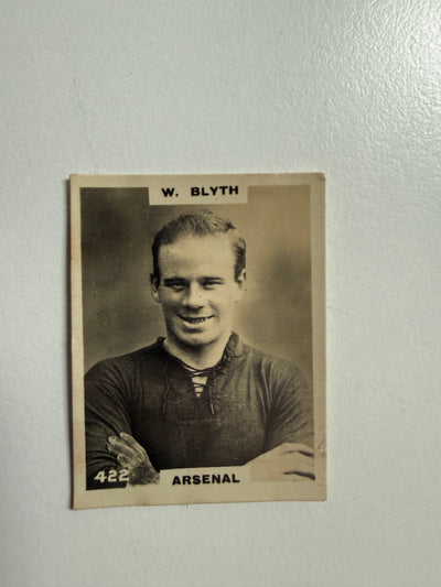 1922 - W. BLYTH - ARSENAL - VINTAGEKORT