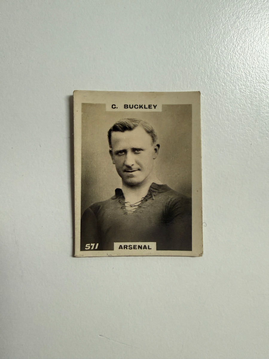 1922 - C. BUCKLEY - ARSENAL - VINTAGEKORT