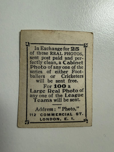 1922 - C. BUCKLEY - ARSENAL - VINTAGEKORT