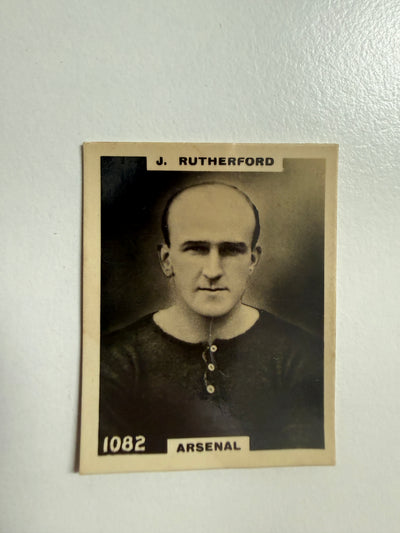 1922 - J. RUTHERFORD - ARSENAL - VINTAGEKORT