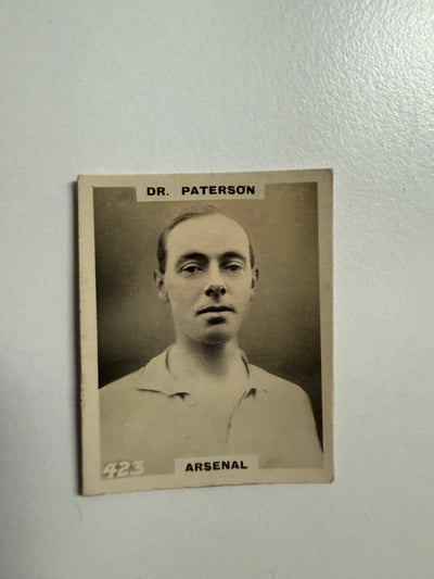 1922 - DR. PATERSON - ARSENAL - VINTAGEKORT