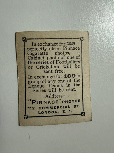 1922 - DR. PATERSON - ARSENAL - VINTAGEKORT