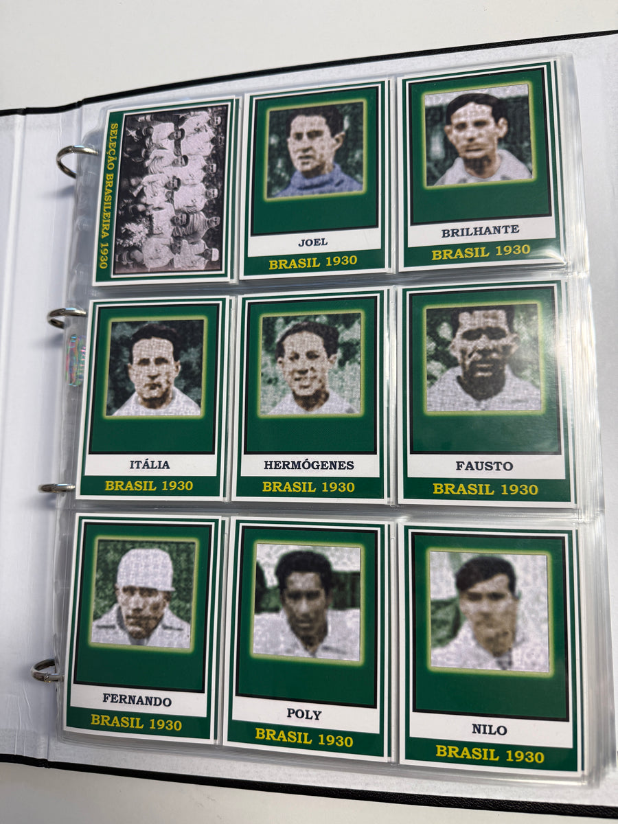 BRASIL - NAS COPAS - KOMPLETT SERIE - 360 KORT SOM TAR FOR SEG BRASIL 1930 - 2014