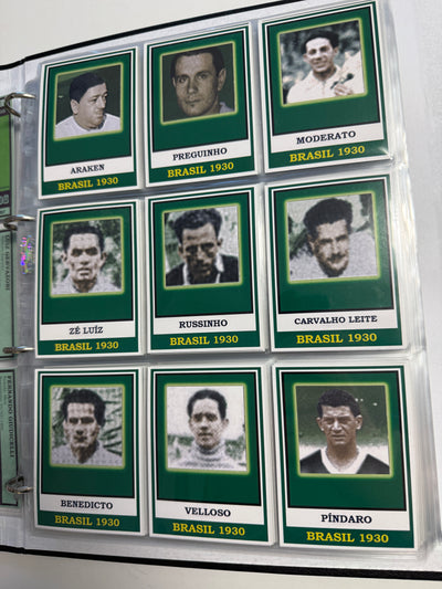 BRASIL - NAS COPAS - KOMPLETT SERIE - 360 KORT SOM TAR FOR SEG BRASIL 1930 - 2014