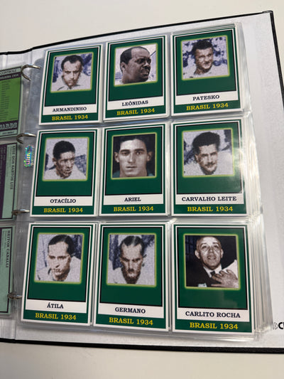 BRASIL - NAS COPAS - KOMPLETT SERIE - 360 KORT SOM TAR FOR SEG BRASIL 1930 - 2014