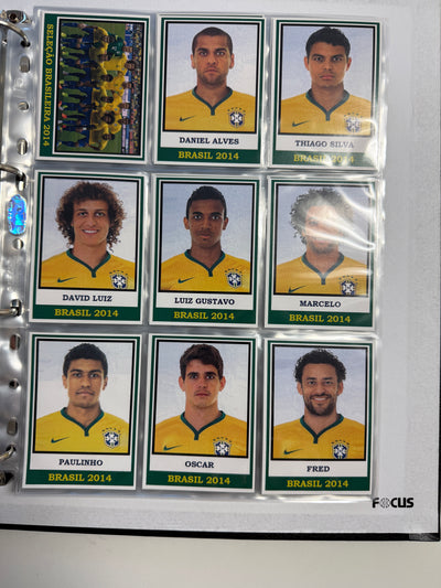 BRASIL - NAS COPAS - KOMPLETT SERIE - 360 KORT SOM TAR FOR SEG BRASIL 1930 - 2014