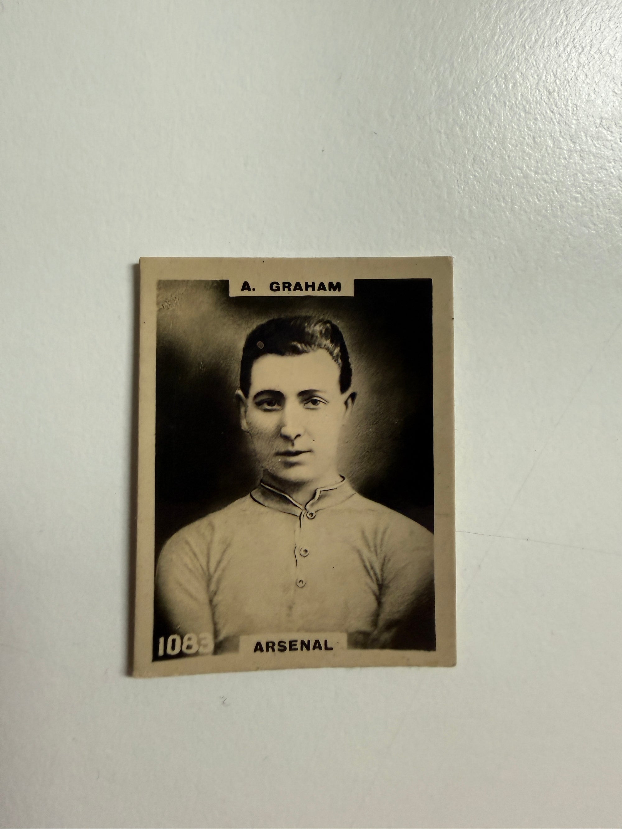 1922 - A. GRAHAM - ARSENAL - VINTAGEKORT