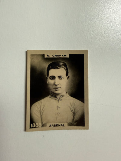 1922 - A. GRAHAM - ARSENAL - VINTAGEKORT