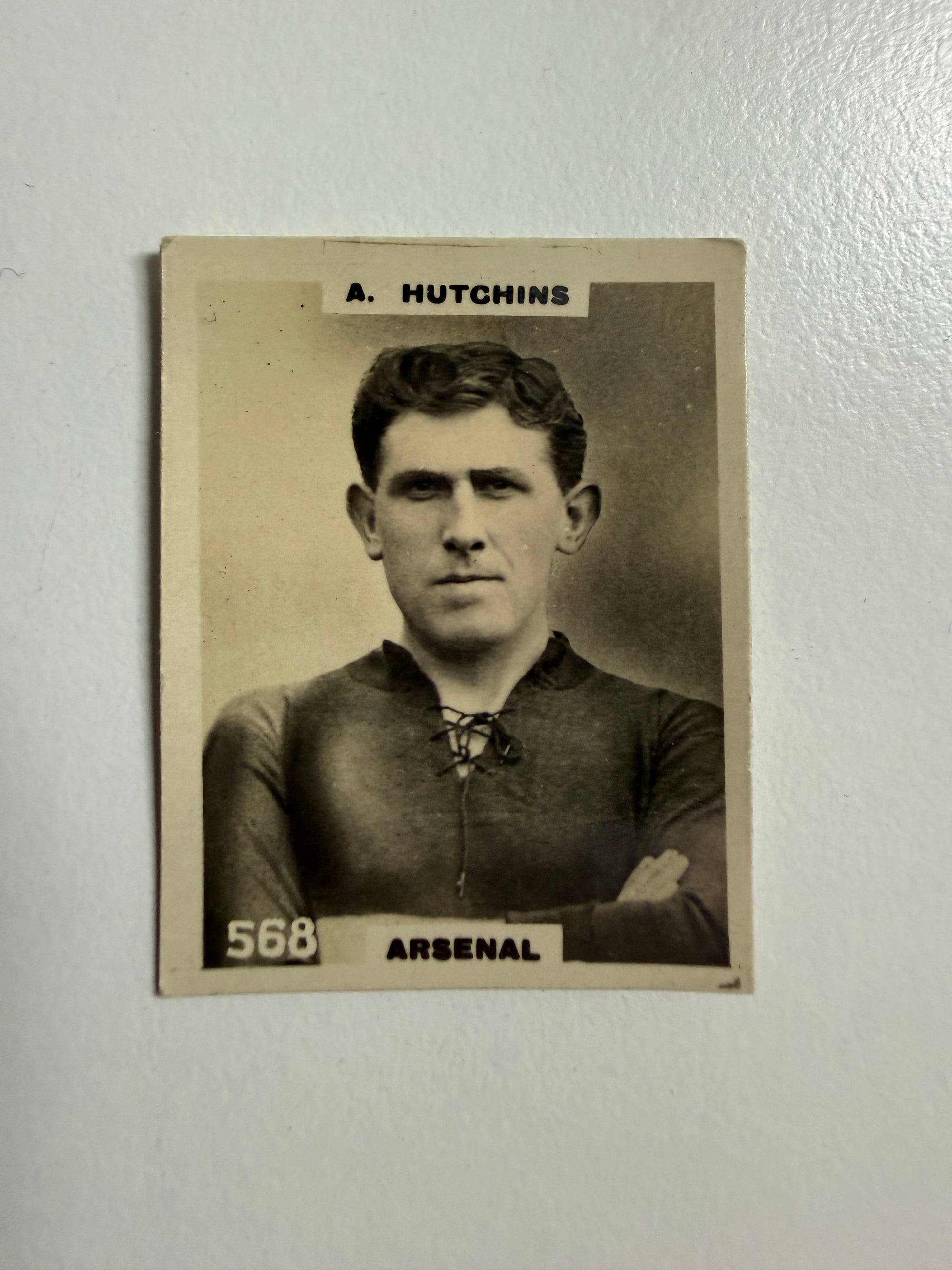 1922 - A. HUTCHINS - ARSENAL - VINTAGEKORT