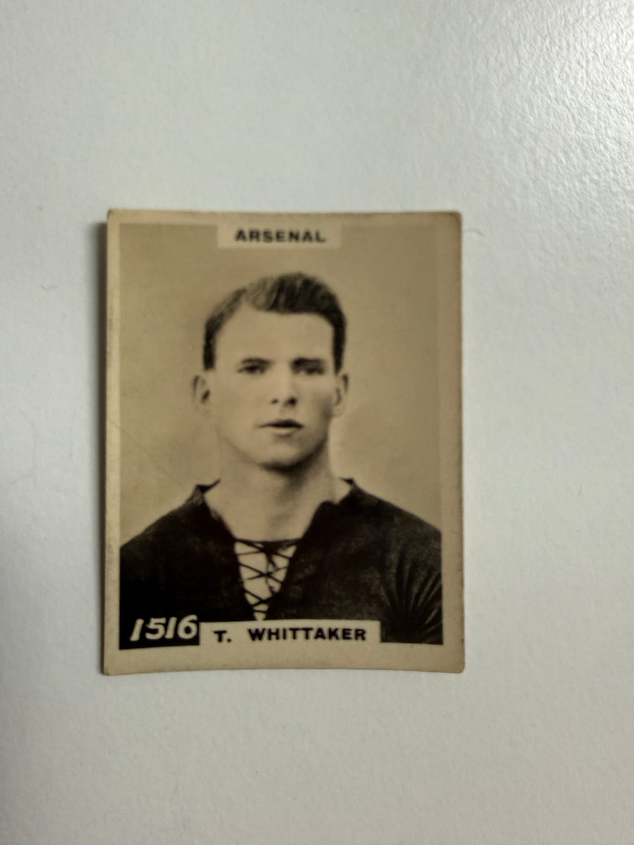 1922 - T. WHITTAKER - ARSENAL - VINTAGEKORT