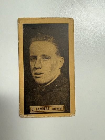 1924 - J. LABERT - ARSENAL - VINTAGEKORT