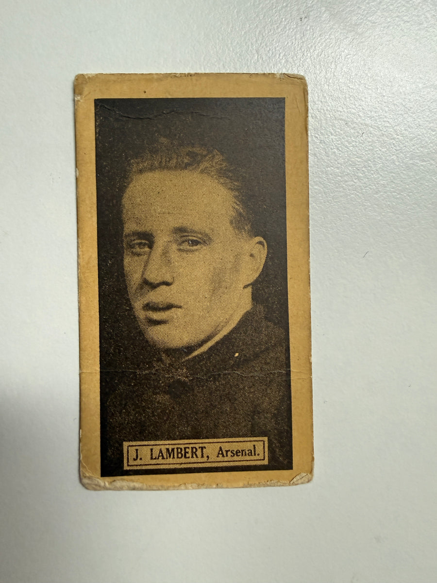 1924 - J. LABERT - ARSENAL - VINTAGEKORT