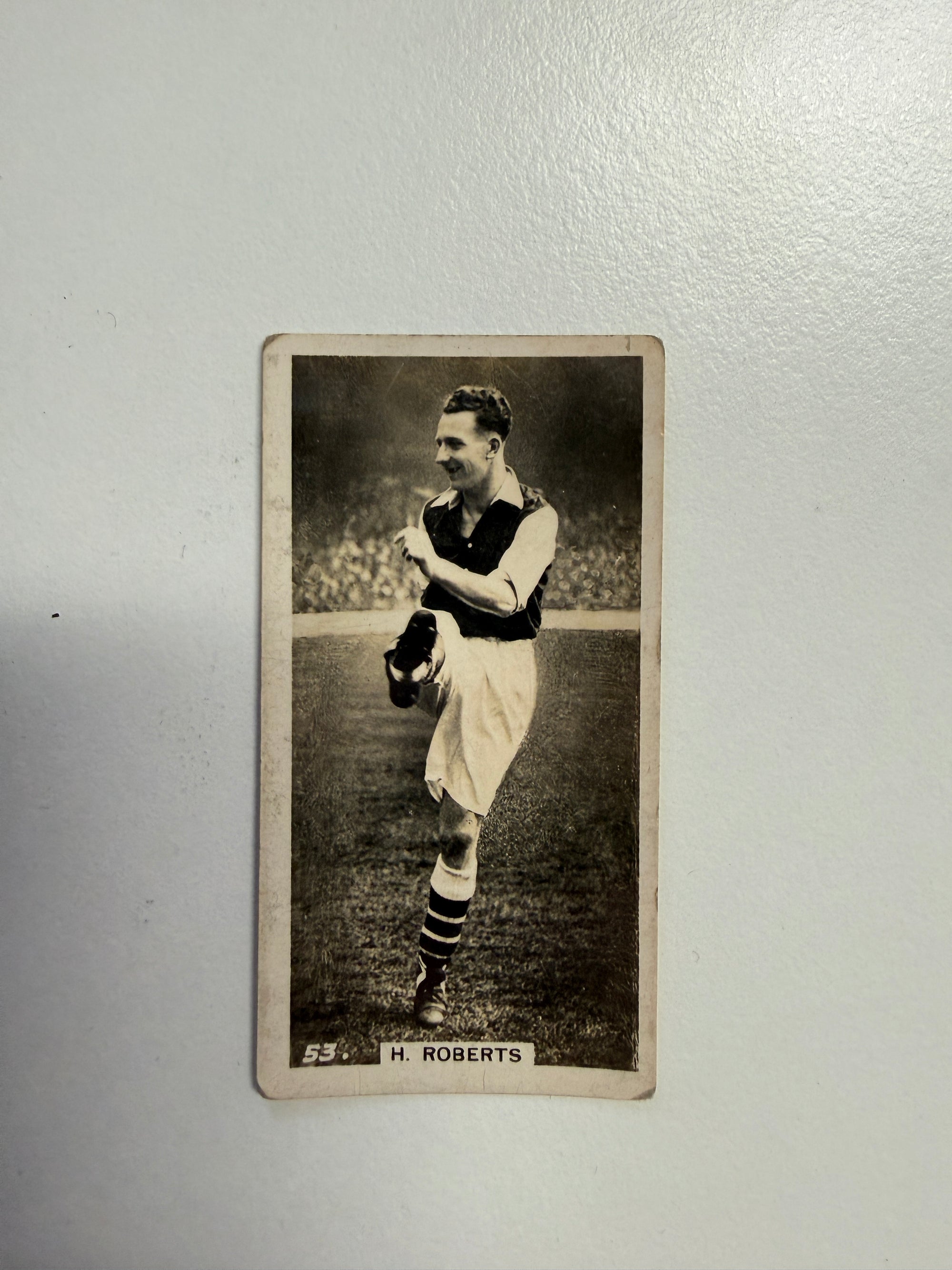 1934 - 53. H. ROBERTS - ARSENAL - VINTAGEKORT