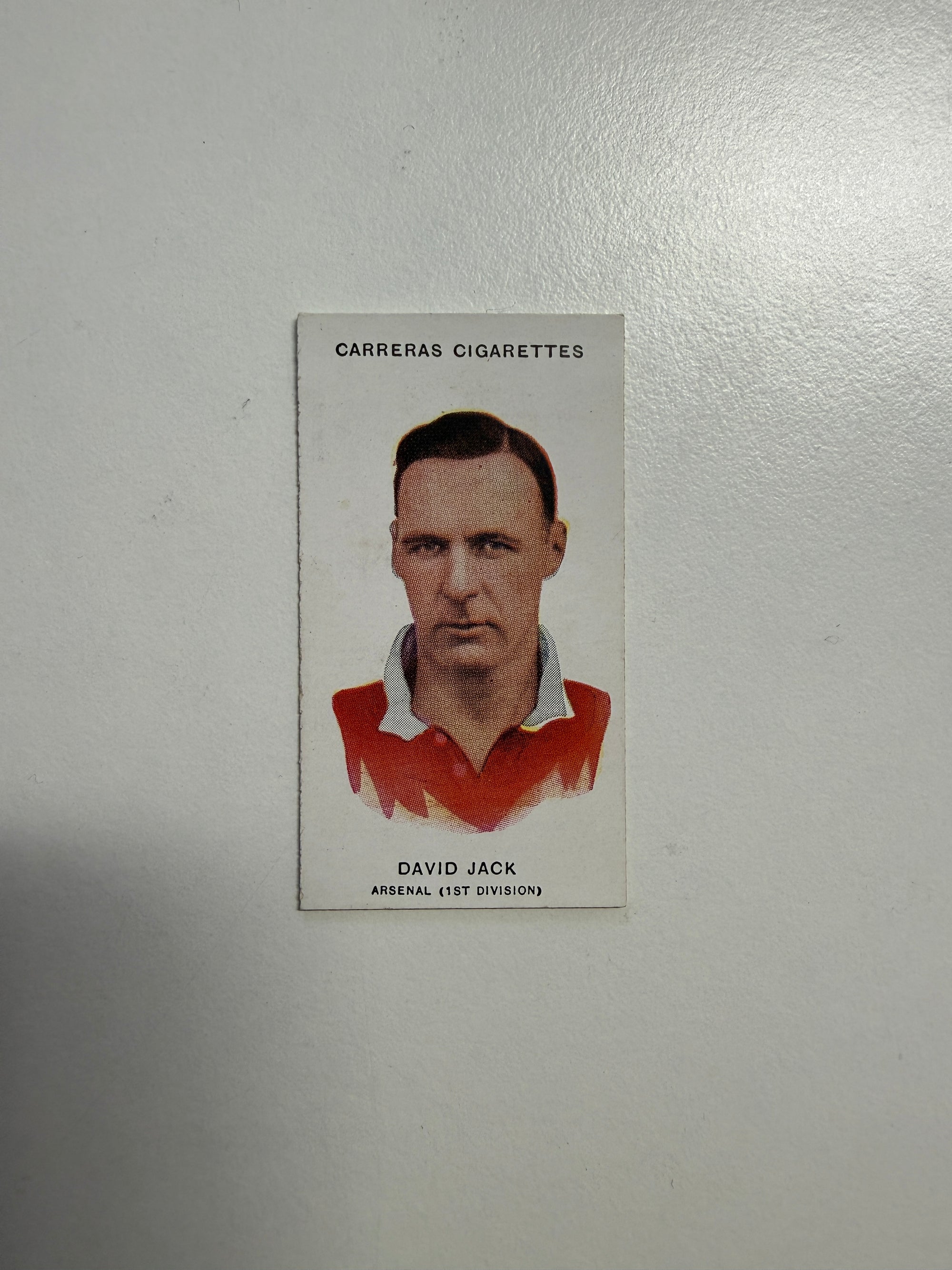 1934 - D. JACK - ARSENAL - VINTAGEKORT