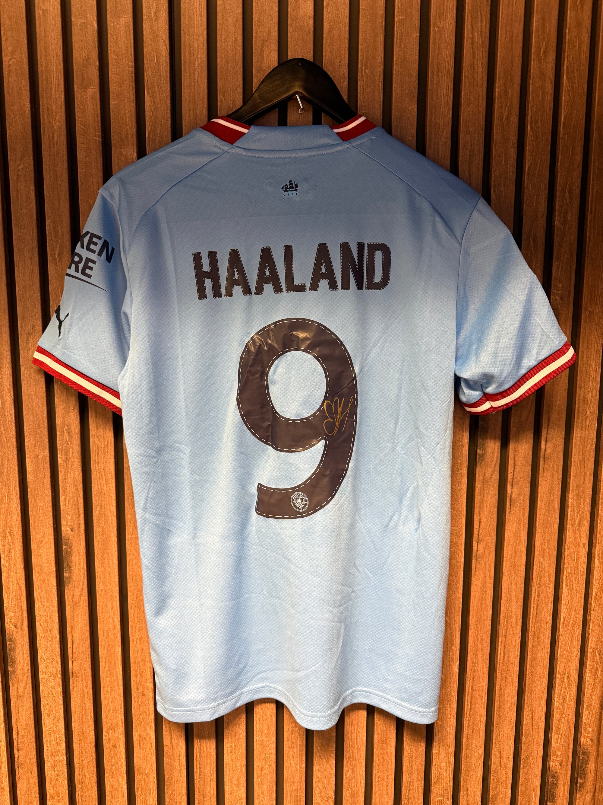 ERLING BRAUT HAALAND - SIGNERT DRAKT MED EKTEHETSBEVIS/COA