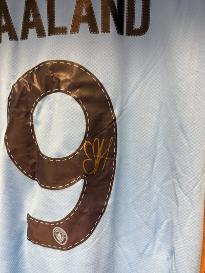 ERLING BRAUT HAALAND - SIGNERT DRAKT MED EKTEHETSBEVIS/COA