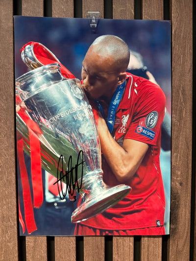 FABINHO - SIGNERT BILDE MED EKTEHETSBEVIS/C0A